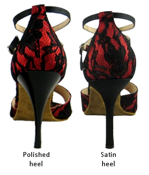 Women's heel types